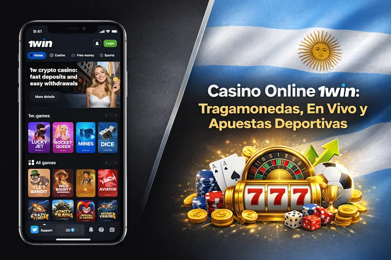 Casino Online 1win: Tragamonedas, En Vivo y Apuestas Deportivas